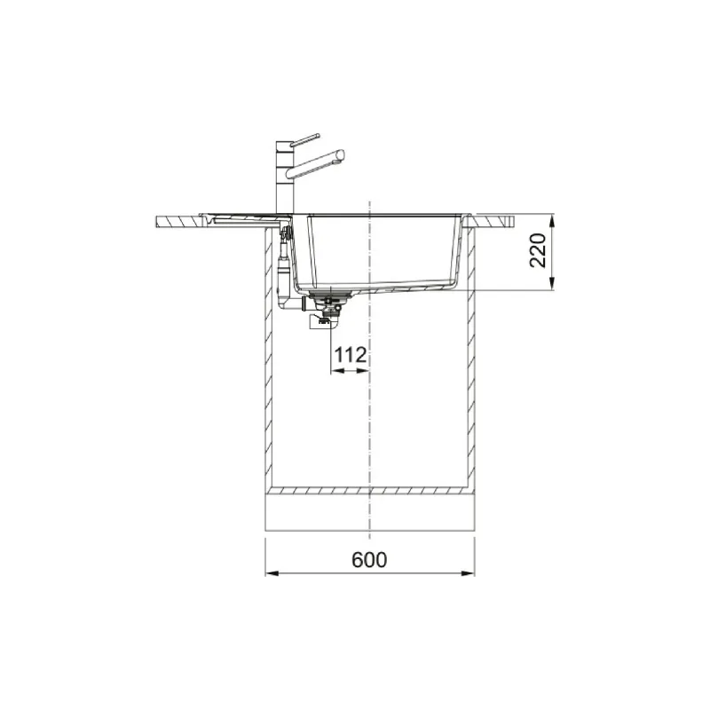 Küchenspüle Franke (114.0701.803)