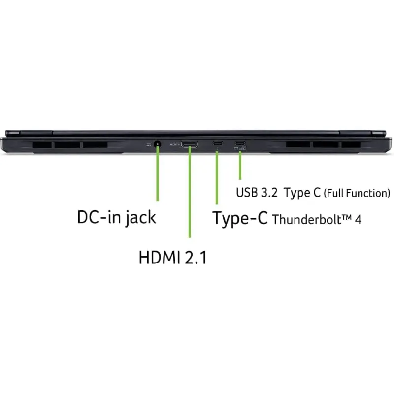 Ноутбук Acer Predator Helios Neo 16S 16" 32Gb/1Tb/U7-255HX/RTX 5060-8/Linux Black PHN16S-71 (NH.QZEEU.006)