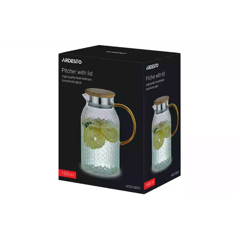 Kancsó fedővel Ardesto Dew (AR2615BPG)