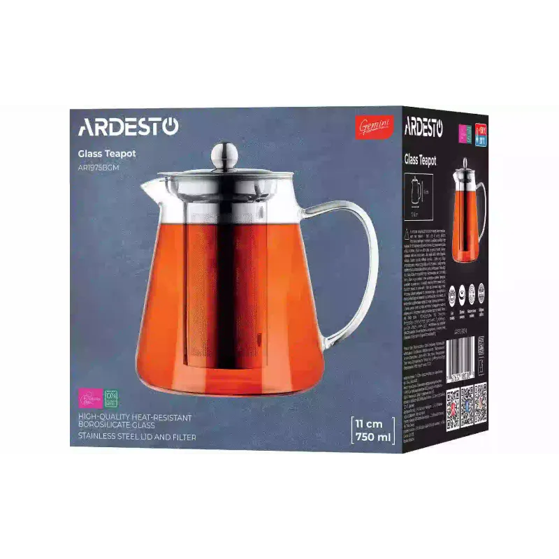 إبريق الشاي Ardesto Gemini Milano (AR1975BGM)