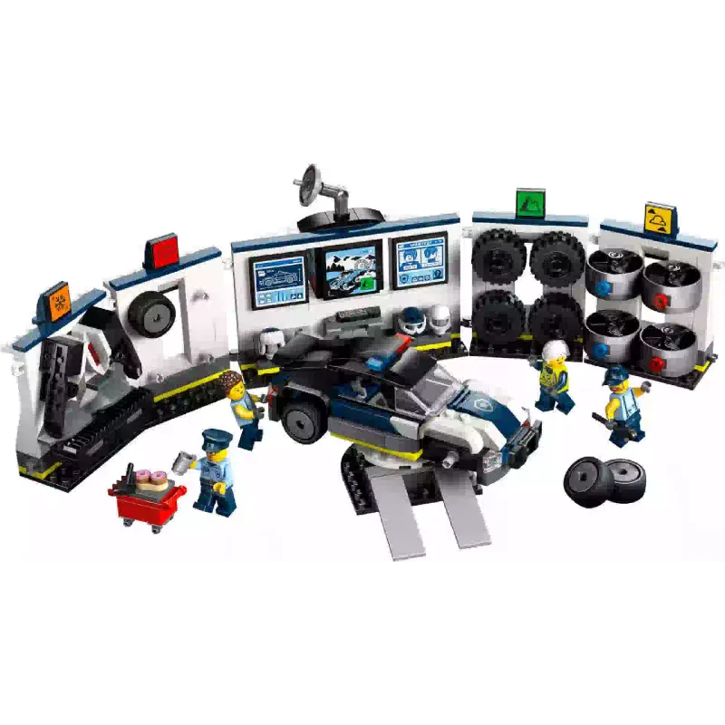 Construtor LEGO Custom Police Car garage (60457)