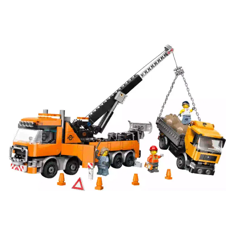 Constructor LEGO City Heavy-Duty Recovery Tow Truck with Crane (60467)