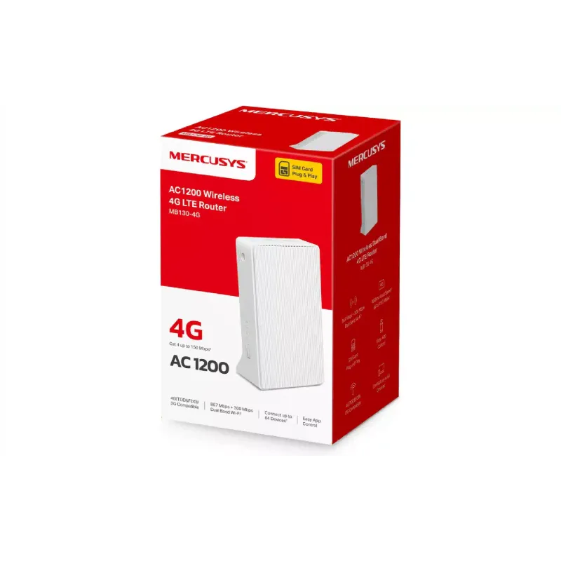 Рутер Mercusys (MB130-4G)