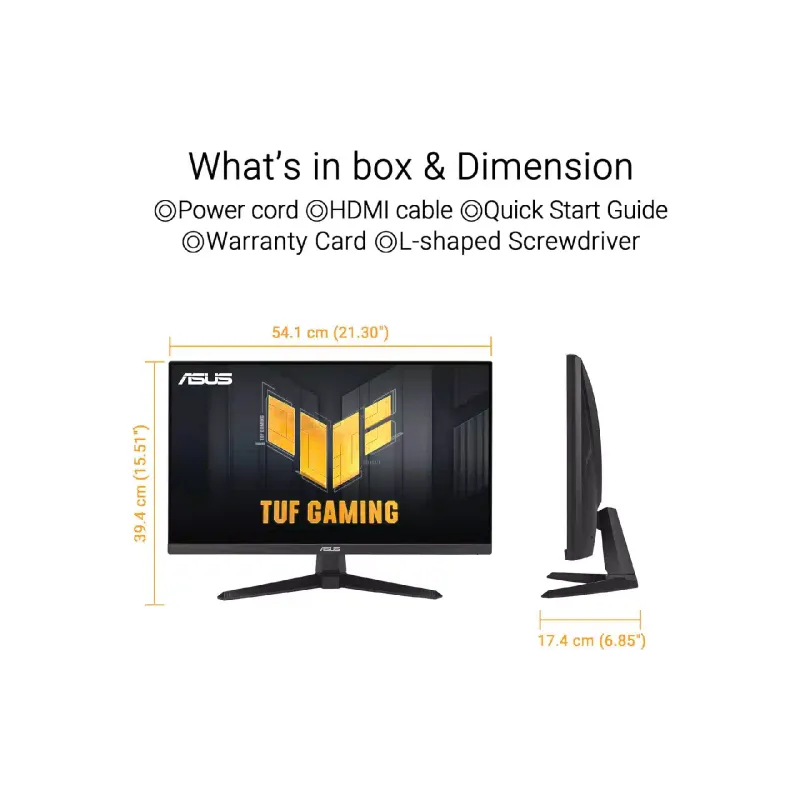 شاشة ألعاب Asus TUF Gaming VG249QE5A (90LM0BH0-B01171)