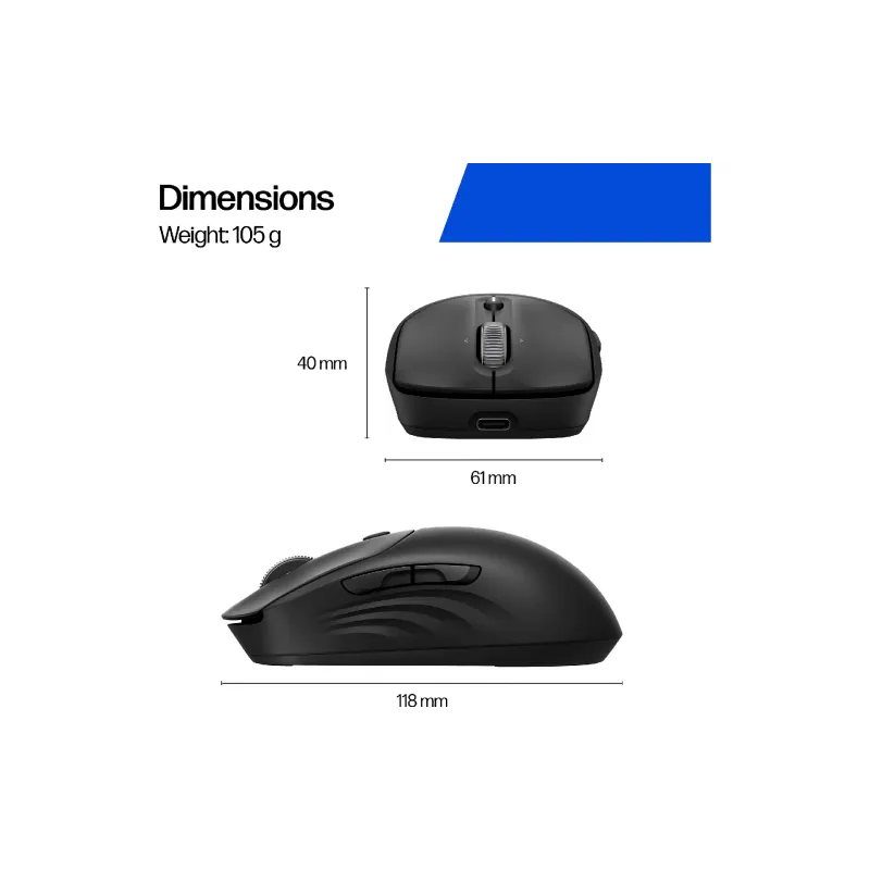 Ποντίκι HP, Black (AZ7B0AA)