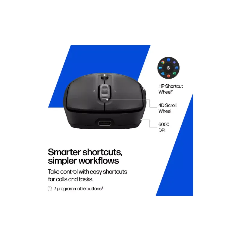 Egér HP, Black (AZ7B0AA)