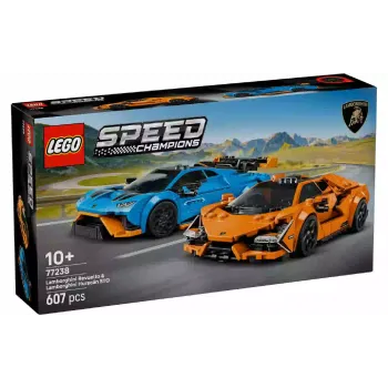 Constructor LEGO Speed Champions Lamborghini Revuelto & Huracán STO (77238)