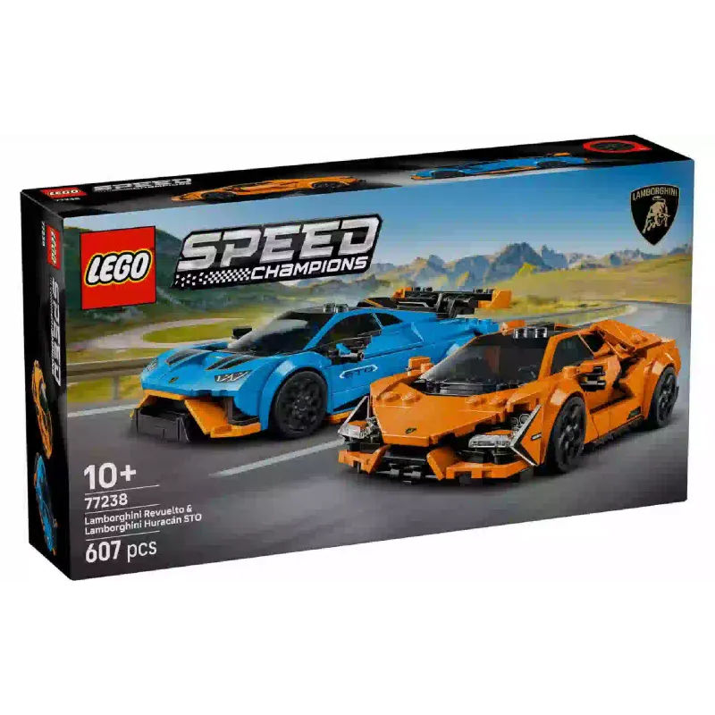 Konstruktor LEGO Speed Champions Lamborghini Revuelto & Huracán STO (77238)