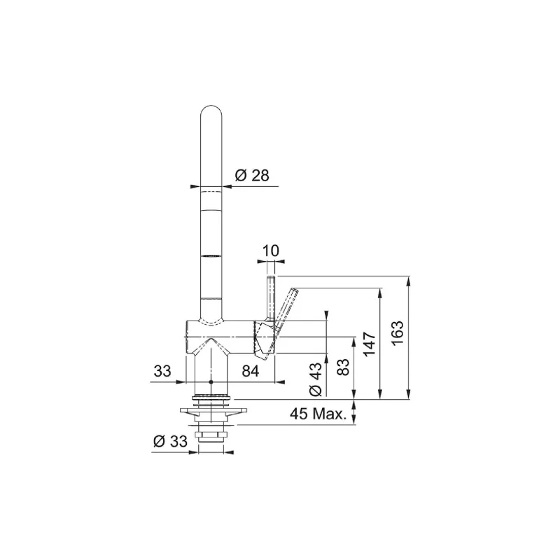 Βρύση κουζίνας Franke (115.0653.404)