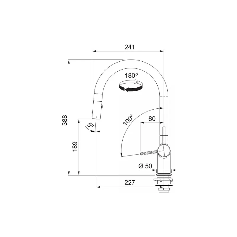 Βρύση κουζίνας Franke (115.0653.404)