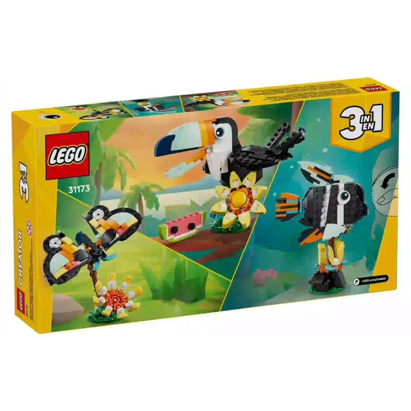 Konstruktor LEGO Creator Wild Animals Tropical Toucan (31173-)