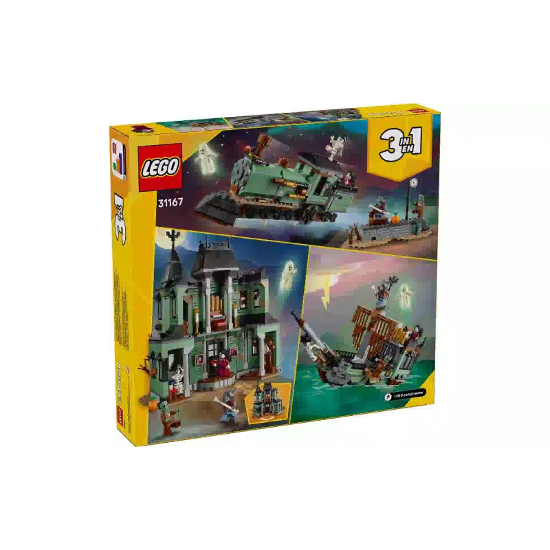 Construtor LEGO Creator 3in1 Haunted Mansion (31167)