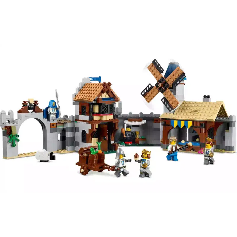 Construtor LEGO Creator 3in1 Medieval Horse Knight Castle (31168)