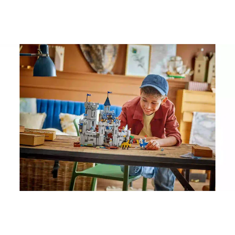 Construtor LEGO Creator 3in1 Medieval Horse Knight Castle (31168)