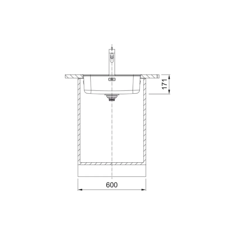 Νιπτήρας κουζίνας Franke (127.0703.299)