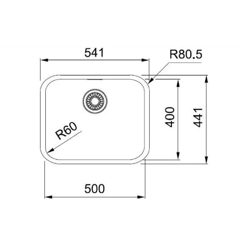 Küchenspüle Franke (122.0703.300)