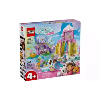 Konstruktor LEGO Gabby's Dollhouse Sweet Treat Mountain & Kitty Garden (11205)