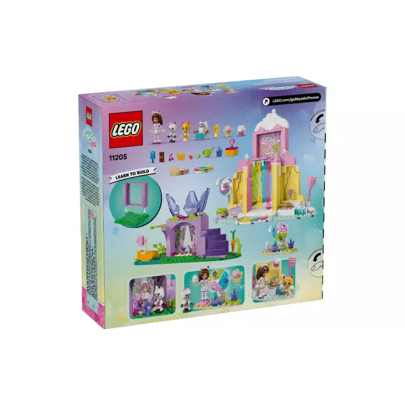 Konstruktor LEGO Gabby's Dollhouse Sweet Treat Mountain & Kitty Garden (11205)