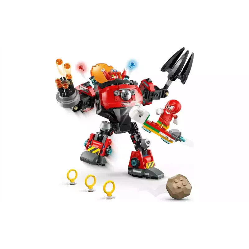 Konstruktor LEGO Sonic the Hedgehog Knuckles vs. Dr. Eggman Egg Crusher Mech (77005)