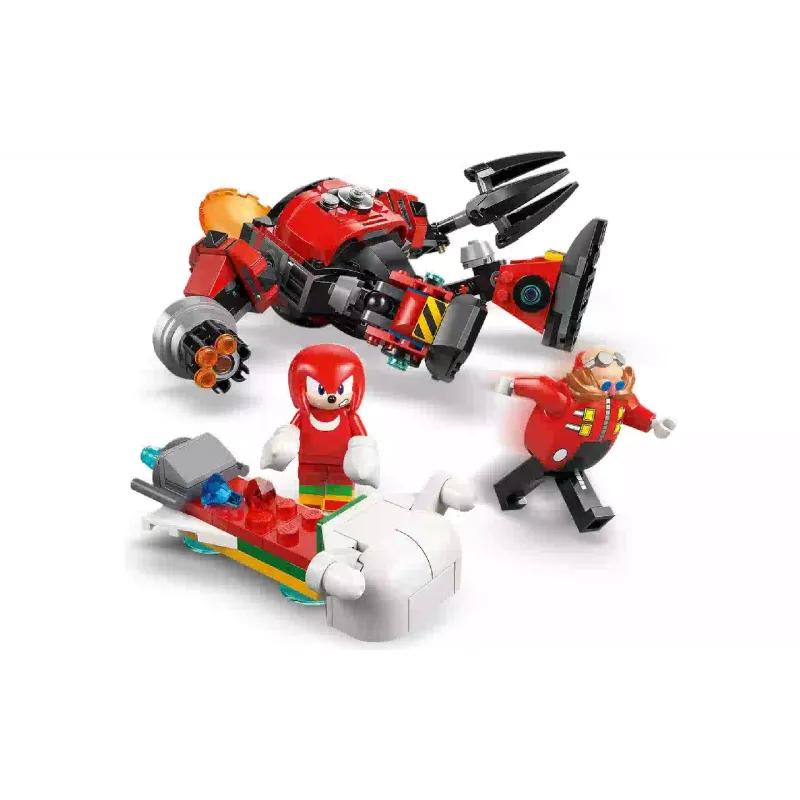 Konstruktor LEGO Sonic the Hedgehog Knuckles vs. Dr. Eggman Egg Crusher Mech (77005)
