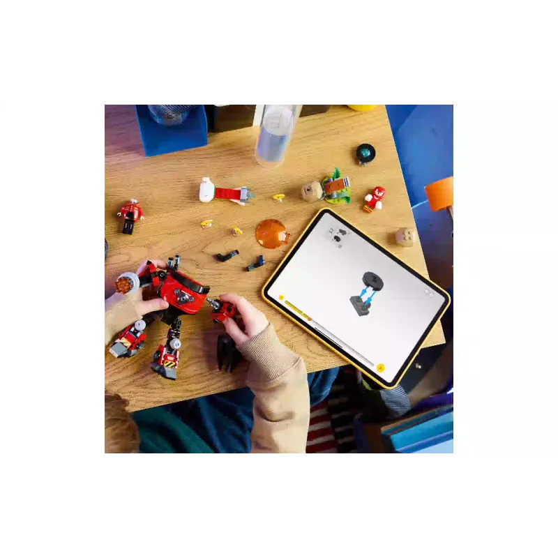 Konstruktor LEGO Sonic the Hedgehog Knuckles vs. Dr. Eggman Egg Crusher Mech (77005)