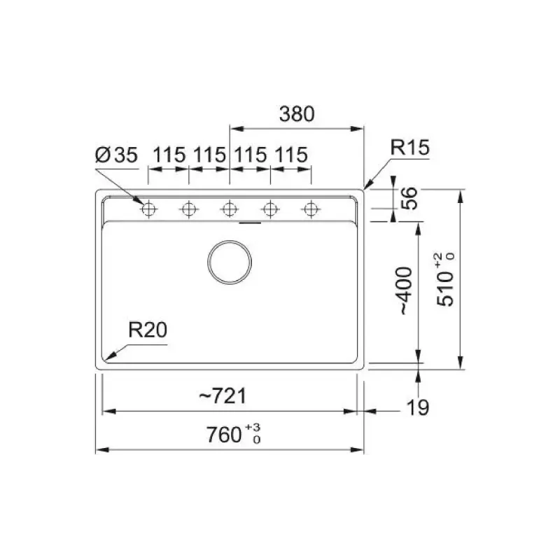Кухонна мийка Franke (114.0720.003)
