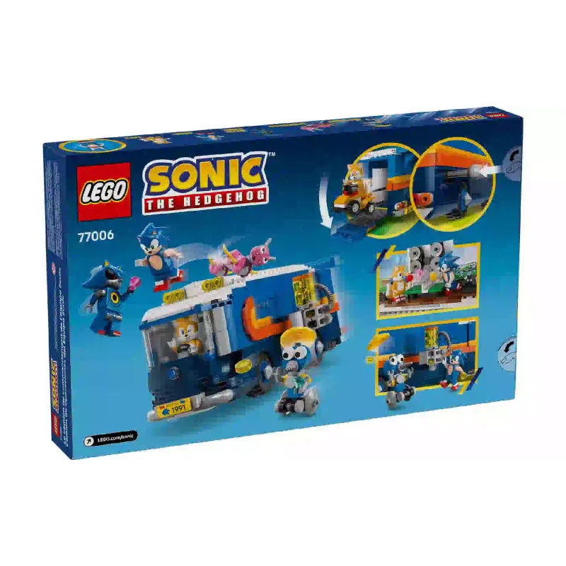 Konstruktor LEGO Sonic the Hedgehog Team Sonic Command Truck (77006)