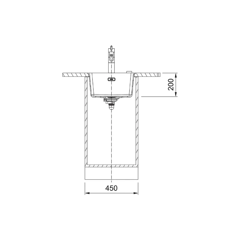 حوض المطبخ Franke (125.0716.701)