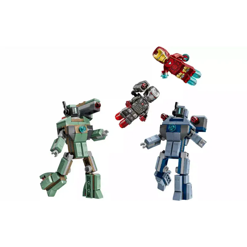 Konstruktor LEGO Iron Man & War Machine vs. Hammer Drones (76320)
