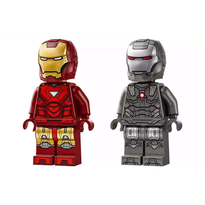 Konstruktor LEGO Iron Man & War Machine vs. Hammer Drones (76320)