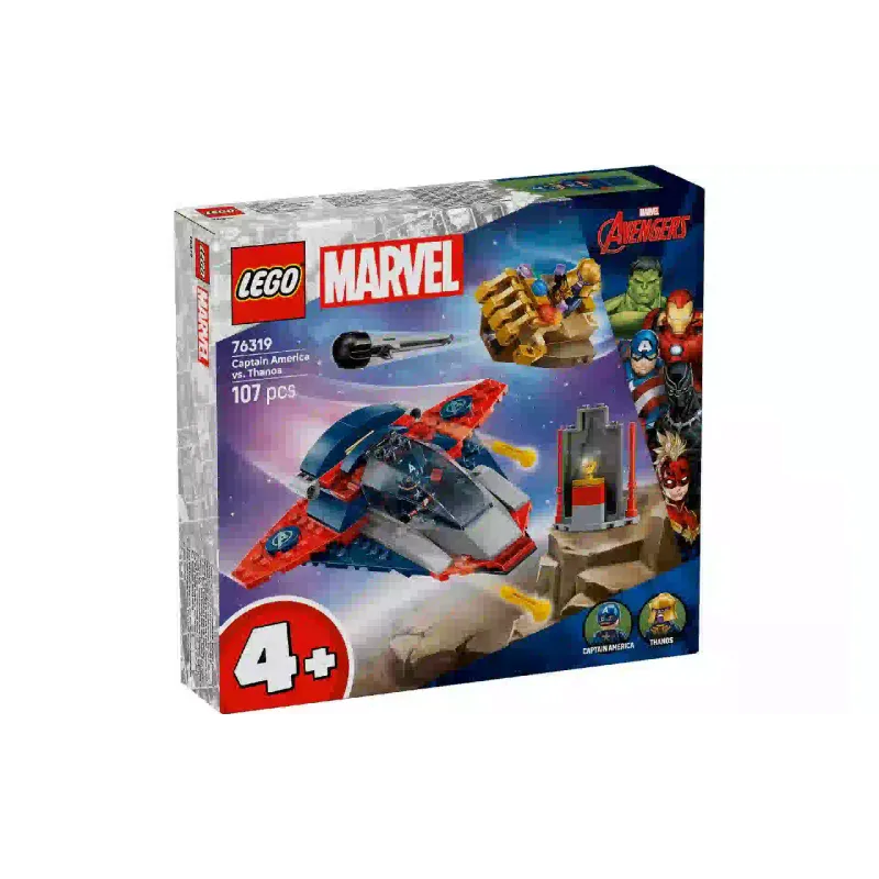 Конструктор LEGO Super Heroes Marvel Avengers Captain America vs. Thanos (76319)