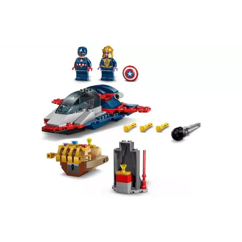 Конструктор LEGO Super Heroes Marvel Avengers Captain America vs. Thanos (76319)