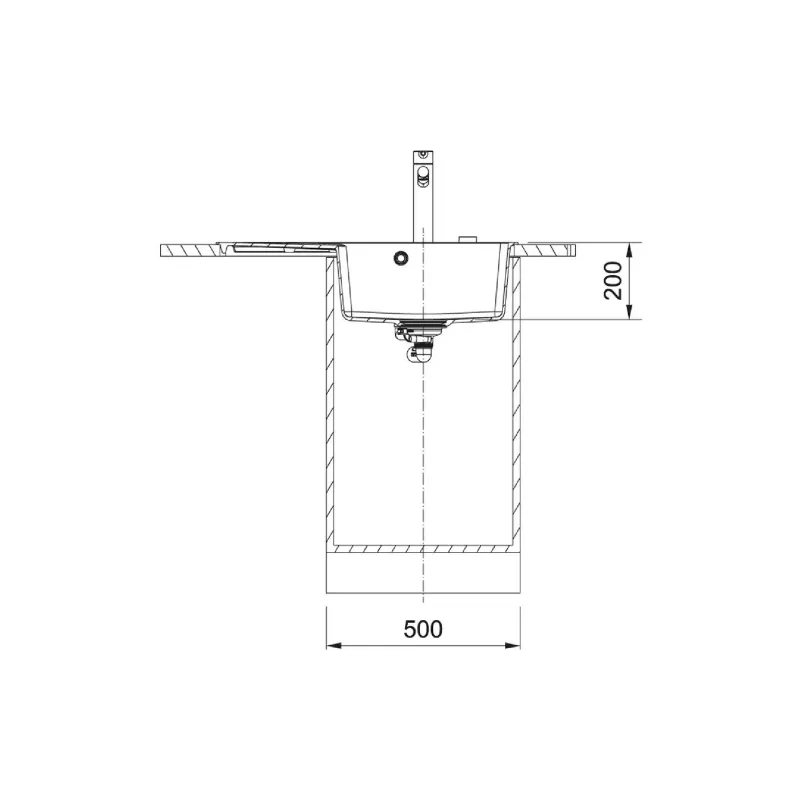 Kuhinjsko korito Franke (114.0630.465)