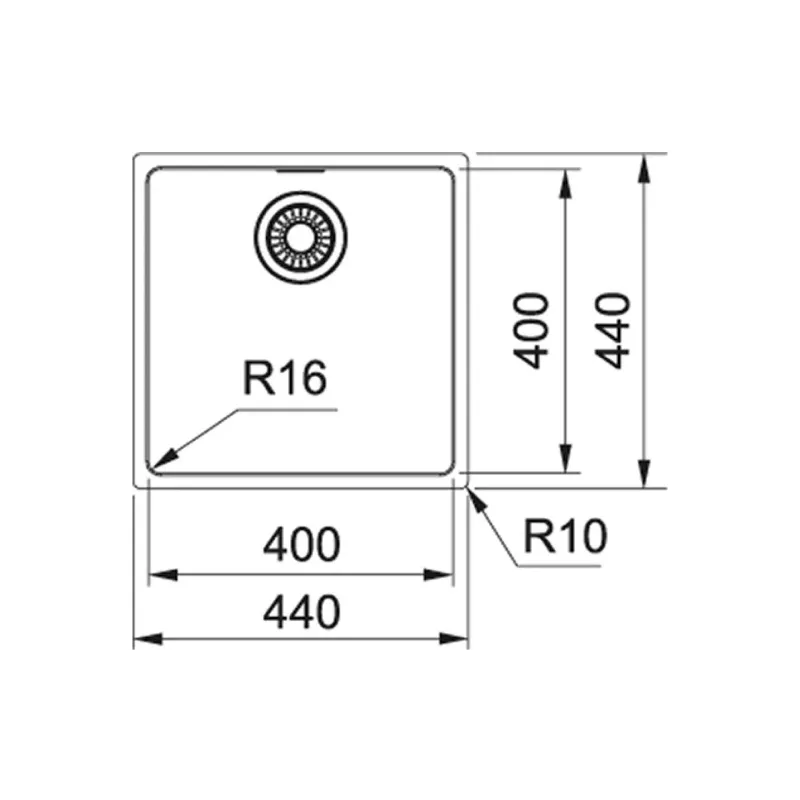 Kuhinjsko korito Franke (127.0598.745)