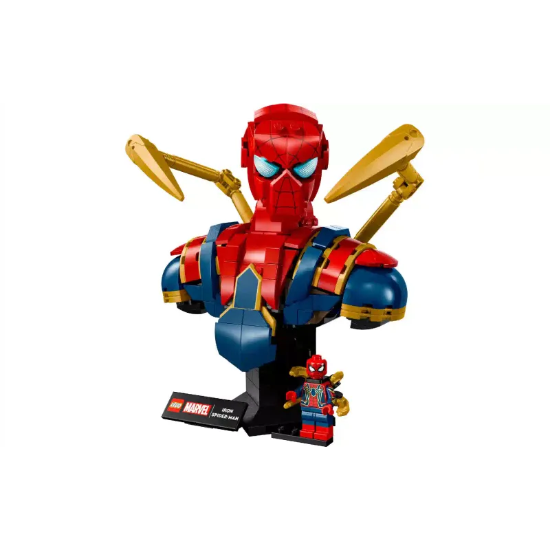 منشئ LEGO Super Heroes Marvel Iron Spider-Man Bust (76326)