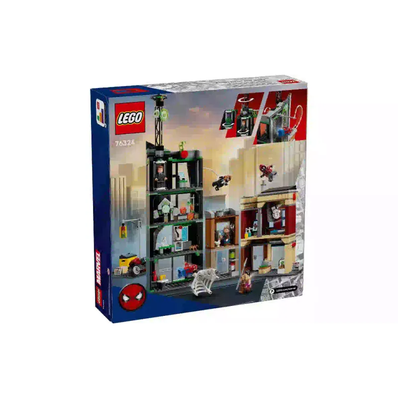 Konstruktor LEGO Super Heroes Marvel Spider-Man Spider-Man vs. Oscorp (76324)