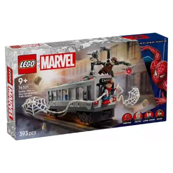 Konstruktor LEGO Super Heroes Marvel Spider-Man Spider-Man vs. Doc Ock Subway Train Scene (76321)