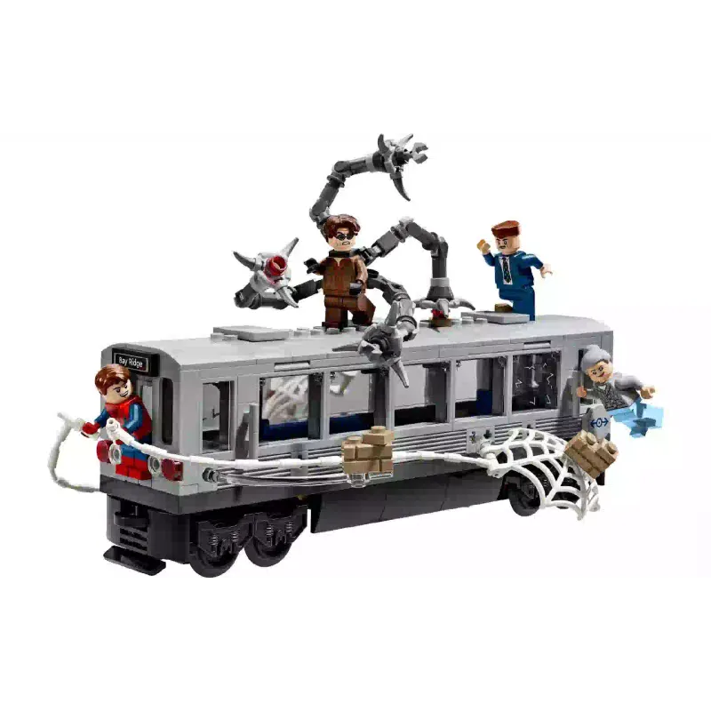 Konstruktor LEGO Super Heroes Marvel Spider-Man Spider-Man vs. Doc Ock Subway Train Scene (76321)