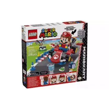 Конструктор LEGO Super Mario Mario Kart - Interactive LEGO Mario & Standard Kart (72043)