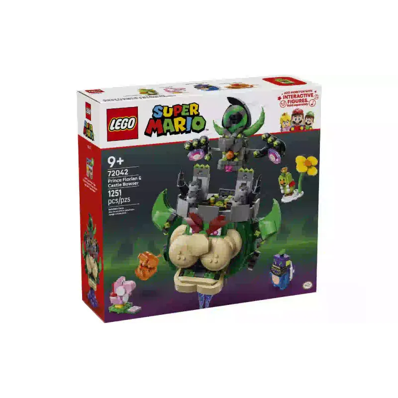 Konstruktőr LEGO Super Mario Prince Florian & Castle Bowser (72042)