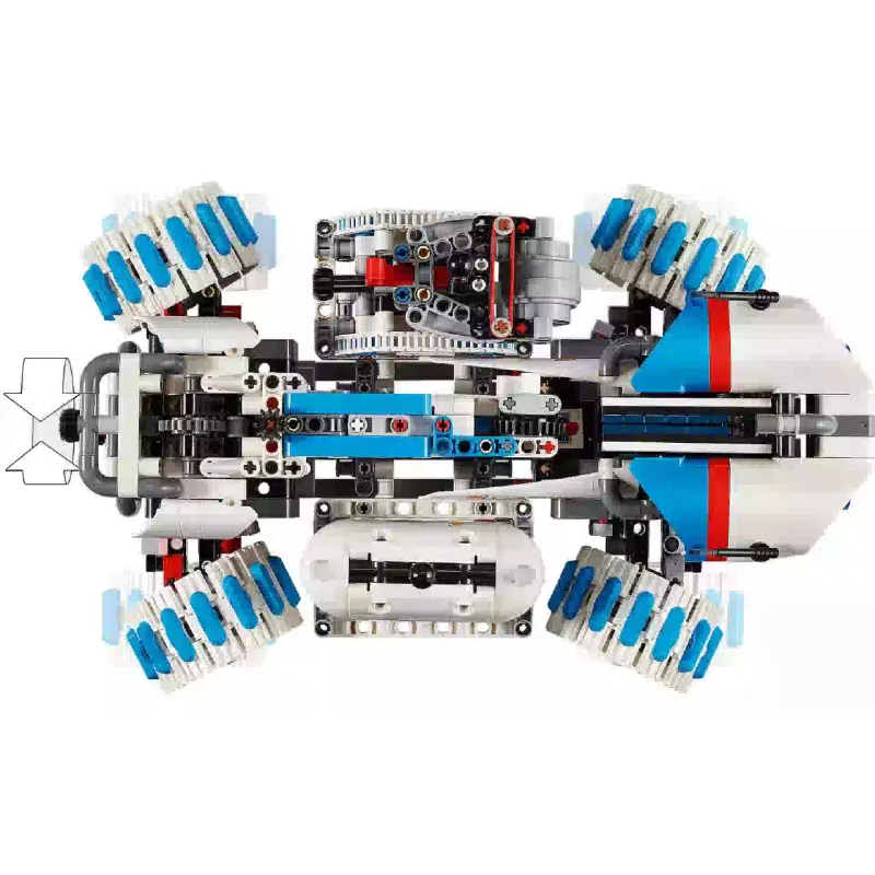 منشئ LEGO Technic Lunar Outpost Moon Rover Space Vehicle (42211)