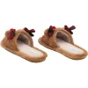 Slippers Ardesto Christmas 36-37, Brown (ART2536DB)
