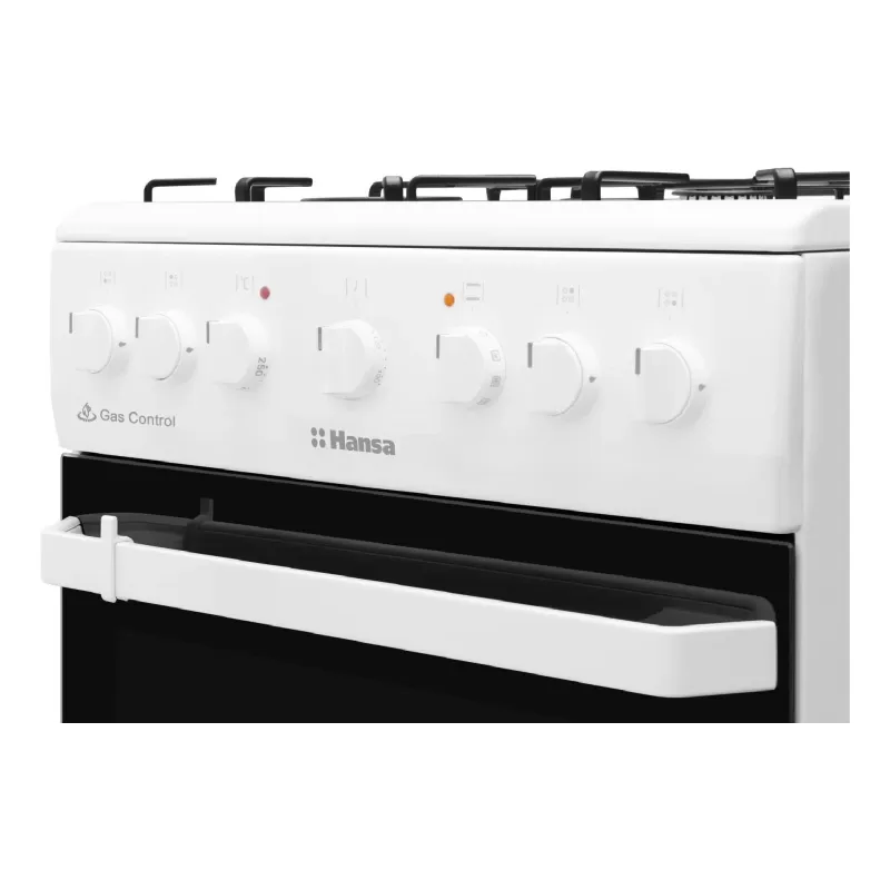 Fogão combinado Hansa, White (FCMW581009)
