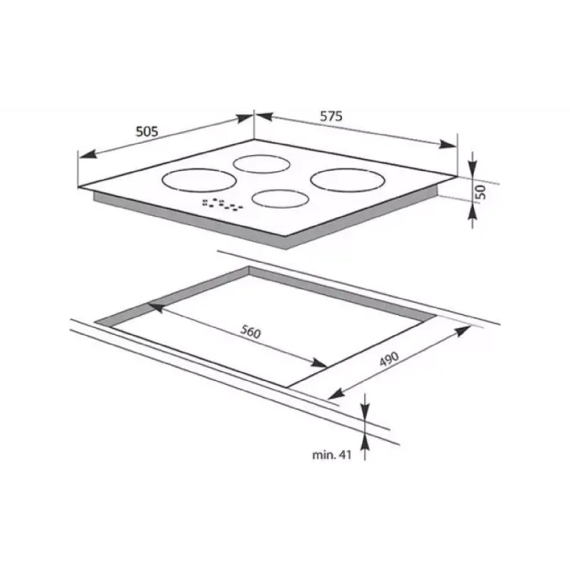 Варильна поверхня Hansa (BHCI96306)
