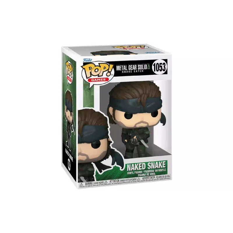 Estatueta Funko POP Games Metal Gear - Naked Snake (889698849265)
