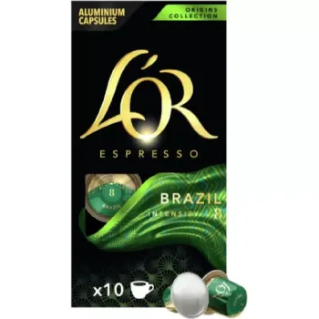 Kaffee L`OR Espresso Brazil Origins Collection Nespresso (8711000573501)