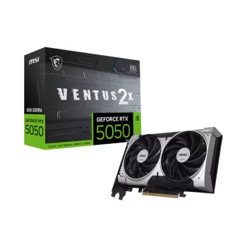 Видеокарта MSI GeForce RTX 5050 (RTX-5050-8G-VENTUS-2X-OC)
