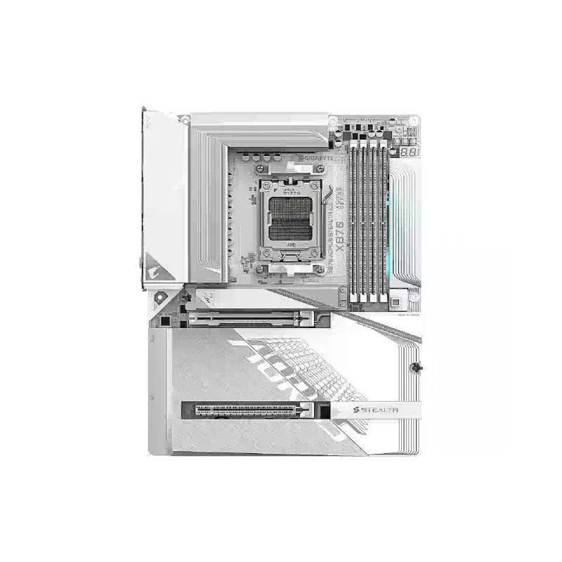 Материнська плата Gigabyte (X870 AORUS STEALTH ICE)