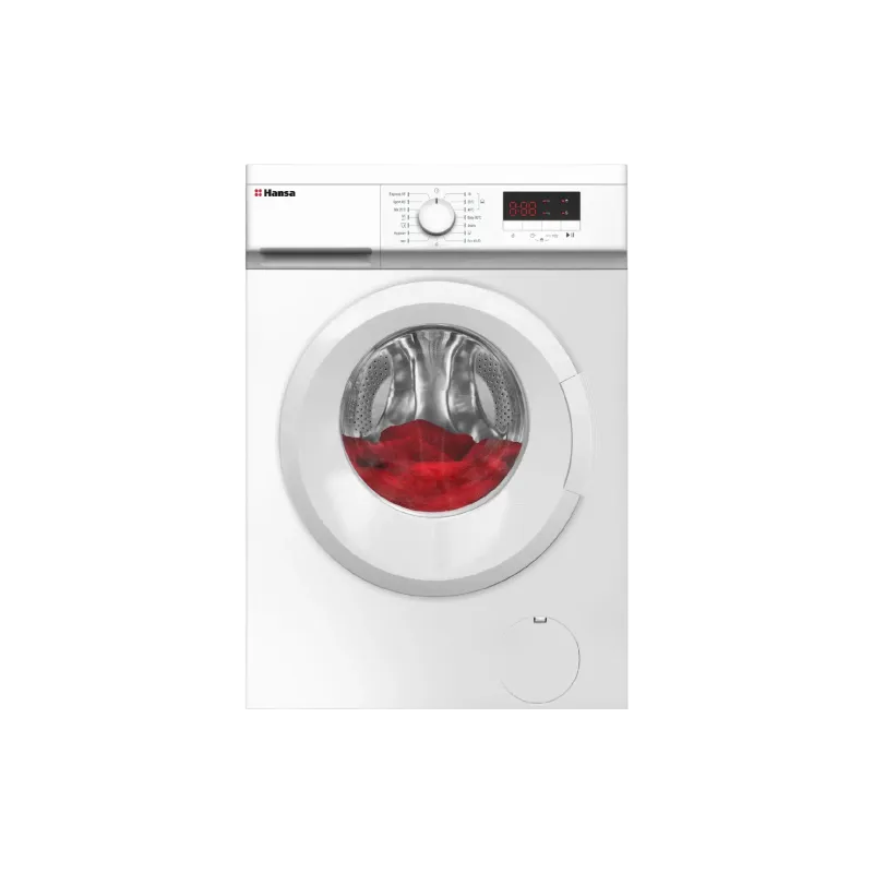 غسالة ملابس Hansa, White (WHN712D1W)