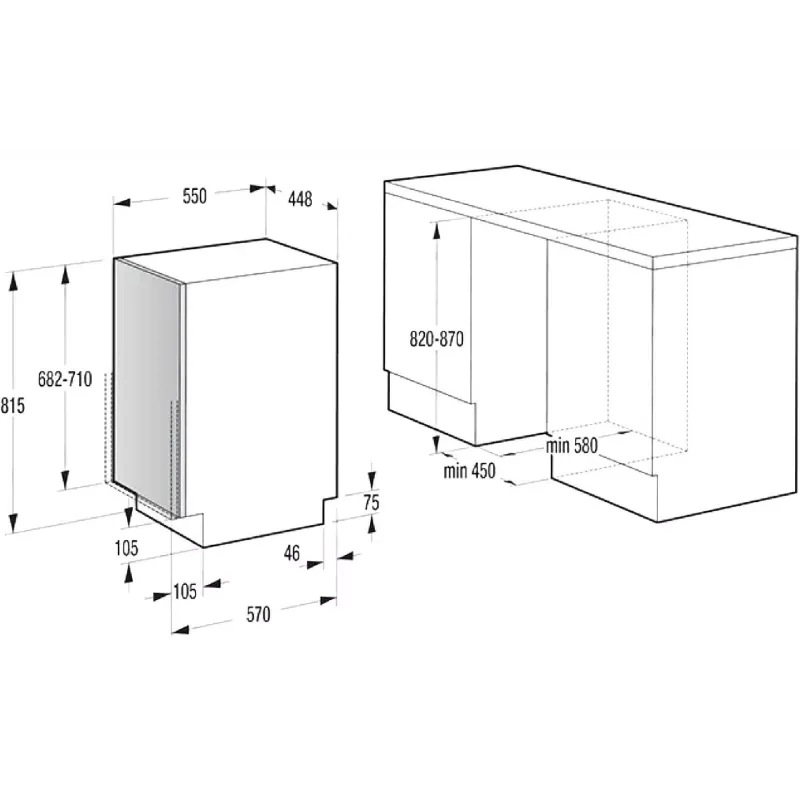 Lavavajillas Hansa ZIM434.1B (ZIM434.1B)